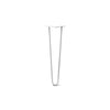 DIY Hairpin Legs Hairpin Legs White / 21" / 1/2" Hairpin Leg (Sold Separately), 2-Rod Design - White Powder Coated Finish