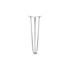 Hairpin Leg (Sold Separately), 3-Rod Design - White Powder Coated Finish