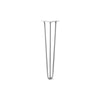 Hairpin Leg (Sold Separately), 3-Rod Design - White Powder Coated Finish