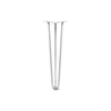 Hairpin Leg (Sold Separately), 3-Rod Design - White Powder Coated Finish