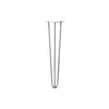 DIY Hairpin Legs Hairpin Legs White / 24" / 3/8" Hairpin Leg (Sold Separately), 3-Rod Design - White Powder Coated Finish