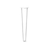 DIY Hairpin Legs Hairpin Legs White / 27" / 1/2" Hairpin Leg (Sold Separately), 2-Rod Design - White Powder Coated Finish