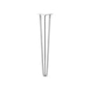 DIY Hairpin Legs Hairpin Legs White / 27" / 1/2" Hairpin Leg (Sold Separately), 3-Rod Design - White Powder Coated Finish