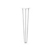 DIY Hairpin Legs Hairpin Legs White / 27" / 3/8" Hairpin Leg (Sold Separately), 3-Rod Design - White Powder Coated Finish
