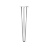 DIY Hairpin Legs Hairpin Legs White / 29" / 1/2" Hairpin Leg (Sold Separately), 3-Rod Design - White Powder Coated Finish