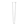 DIY Hairpin Legs Hairpin Legs White / 30" / 1/2" Hairpin Leg (Sold Separately), 2-Rod Design - White Powder Coated Finish