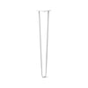 DIY Hairpin Legs Hairpin Legs White / 32" / 1/2" Hairpin Leg (Sold Separately), 2-Rod Design - White Powder Coated Finish