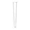 Hairpin Leg (Sold Separately), 2-Rod Design - White Powder Coated Finish