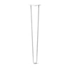 DIY Hairpin Legs Hairpin Legs White / 33" / 1/2" Hairpin Leg (Sold Separately), 2-Rod Design - White Powder Coated Finish