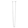 DIY Hairpin Legs Hairpin Legs White / 39" / 1/2" Hairpin Leg (Sold Separately), 2-Rod Design - White Powder Coated Finish