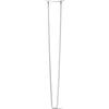 DIY Hairpin Legs Hairpin Legs White / 40" / 1/2" Hairpin Leg (Sold Separately), 2-Rod Design - White Powder Coated Finish