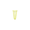 DIY Hairpin Legs Hairpin Legs Yellow / 11" / 3/8" Hairpin Leg (Sold Separately), 3-Rod Design - Yellow Powder Coated Finish