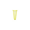 DIY Hairpin Legs Hairpin Legs Yellow / 12" / 1/2" Hairpin Leg (Sold Separately), 3-Rod Design - Yellow Powder Coated Finish