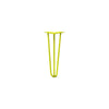 DIY Hairpin Legs Hairpin Legs Yellow / 16" / 3/8" Hairpin Leg (Sold Separately), 3-Rod Design - Yellow Powder Coated Finish