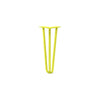 DIY Hairpin Legs Hairpin Legs Yellow / 18" / 1/2" Hairpin Leg (Sold Separately), 3-Rod Design - Yellow Powder Coated Finish