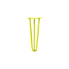 DIY Hairpin Legs Hairpin Legs Yellow / 19" / 1/2" Hairpin Leg (Sold Separately), 3-Rod Design - Yellow Powder Coated Finish