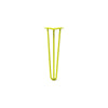 DIY Hairpin Legs Hairpin Legs Yellow / 19" / 3/8" Hairpin Leg (Sold Separately), 3-Rod Design - Yellow Powder Coated Finish