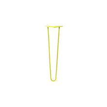  Hairpin Leg (Sold Separately), 2-Rod Design - Yellow Powder Coated Finish