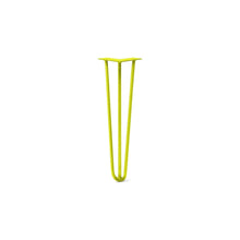  Hairpin Leg (Sold Separately), 3-Rod Design - Yellow Powder Coated Finish
