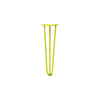 DIY Hairpin Legs Hairpin Legs Yellow / 20" / 3/8" Hairpin Leg (Sold Separately), 3-Rod Design - Yellow Powder Coated Finish