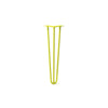 DIY Hairpin Legs Hairpin Legs Yellow / 21" / 3/8" Hairpin Leg (Sold Separately), 3-Rod Design - Yellow Powder Coated Finish