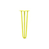 DIY Hairpin Legs Hairpin Legs Yellow / 22" / 1/2" Hairpin Leg (Sold Separately), 3-Rod Design - Yellow Powder Coated Finish
