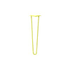 DIY Hairpin Legs Hairpin Legs Yellow / 22" / 3/8" Hairpin Leg (Sold Separately), 2-Rod Design - Yellow Powder Coated Finish