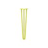 DIY Hairpin Legs Hairpin Legs Yellow / 25" / 1/2" Hairpin Leg (Sold Separately), 3-Rod Design - Yellow Powder Coated Finish