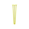 DIY Hairpin Legs Hairpin Legs Yellow / 26" / 1/2" Hairpin Leg (Sold Separately), 3-Rod Design - Yellow Powder Coated Finish