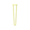 DIY Hairpin Legs Hairpin Legs Yellow / 27" / 1/2" Hairpin Leg (Sold Separately), 2-Rod Design - Yellow Powder Coated Finish
