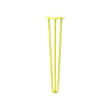 DIY Hairpin Legs Hairpin Legs Yellow / 27" / 3/8" Hairpin Leg (Sold Separately), 3-Rod Design - Yellow Powder Coated Finish