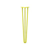 DIY Hairpin Legs Hairpin Legs Yellow / 28" / 1/2" Hairpin Leg (Sold Separately), 3-Rod Design - Yellow Powder Coated Finish
