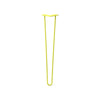 DIY Hairpin Legs Hairpin Legs Yellow / 28" / 3/8" Hairpin Leg (Sold Separately), 2-Rod Design - Yellow Powder Coated Finish
