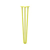 Hairpin Leg (Sold Separately), 3-Rod Design - Yellow Powder Coated Finish