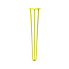 DIY Hairpin Legs Hairpin Legs Yellow / 30" / 3/8" Hairpin Leg (Sold Separately), 3-Rod Design - Yellow Powder Coated Finish