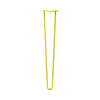 DIY Hairpin Legs Hairpin Legs Yellow / 31" / 1/2" Hairpin Leg (Sold Separately), 2-Rod Design - Yellow Powder Coated Finish