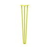 DIY Hairpin Legs Hairpin Legs Yellow / 31" / 1/2" Hairpin Leg (Sold Separately), 3-Rod Design - Yellow Powder Coated Finish