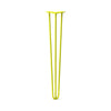 DIY Hairpin Legs Hairpin Legs Yellow / 31" / 3/8" Hairpin Leg (Sold Separately), 3-Rod Design - Yellow Powder Coated Finish