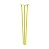 DIY Hairpin Legs Hairpin Legs Yellow / 32" / 1/2" Hairpin Leg (Sold Separately), 3-Rod Design - Yellow Powder Coated Finish