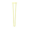 Hairpin Leg (Sold Separately), 2-Rod Design - Yellow Powder Coated Finish