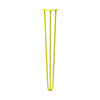 Hairpin Leg (Sold Separately), 3-Rod Design - Yellow Powder Coated Finish