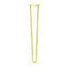 DIY Hairpin Legs Hairpin Legs Yellow / 33" / 1/2" Hairpin Leg (Sold Separately), 2-Rod Design - Yellow Powder Coated Finish