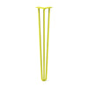 DIY Hairpin Legs Hairpin Legs Yellow / 33" / 1/2" Hairpin Leg (Sold Separately), 3-Rod Design - Yellow Powder Coated Finish
