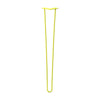 DIY Hairpin Legs Hairpin Legs Yellow / 33" / 3/8" Hairpin Leg (Sold Separately), 2-Rod Design - Yellow Powder Coated Finish