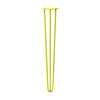 DIY Hairpin Legs Hairpin Legs Yellow / 33" / 3/8" Hairpin Leg (Sold Separately), 3-Rod Design - Yellow Powder Coated Finish