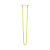 DIY Hairpin Legs Hairpin Legs Yellow / 34" / 1/2" Hairpin Leg (Sold Separately), 2-Rod Design - Yellow Powder Coated Finish