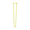 DIY Hairpin Legs Hairpin Legs Yellow / 35" / 1/2" Hairpin Leg (Sold Separately), 2-Rod Design - Yellow Powder Coated Finish