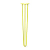 DIY Hairpin Legs Hairpin Legs Yellow / 35" / 3/8" Hairpin Leg (Sold Separately), 3-Rod Design - Yellow Powder Coated Finish