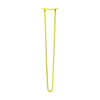 DIY Hairpin Legs Hairpin Legs Yellow / 36" / 1/2" Hairpin Leg (Sold Separately), 2-Rod Design - Yellow Powder Coated Finish