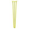 DIY Hairpin Legs Hairpin Legs Yellow / 36" / 1/2" Hairpin Leg (Sold Separately), 3-Rod Design - Yellow Powder Coated Finish